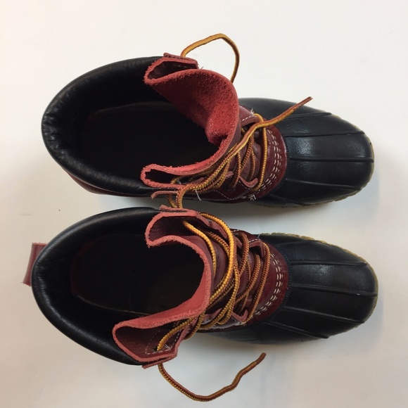 Small Batch LL bean Women's Duck Boots 8M 503046 - Picture 2 of 8